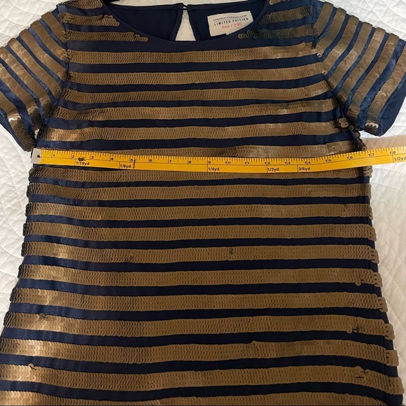 NEW with tags FRENCH CONNECTION LIMITED EDITION MATTE SEQUIN TUNIC DRESS - Picture 7 of 7